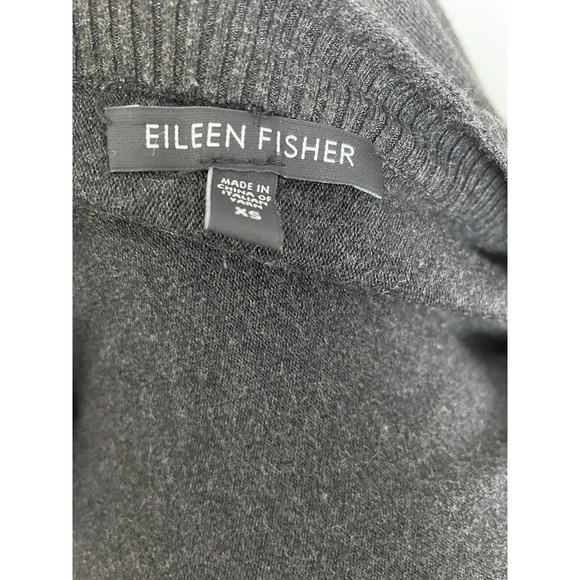 Eileen Fisher Cardigan Sweater Open Front - Picture 8 of 8